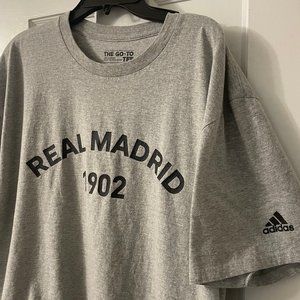 Real Madrid Adidas XL Shirt Futbol NEW